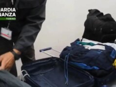 Sequestrati all’aeroporto di Torino 8,6 kg di cocaina, arrestato peruviano