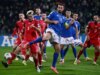 L’Italia vince in Moldova 2-0, decidono nel finale Mancini ed Esposito