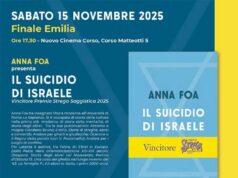 Anna Foa a Finale Emilia con il suo “Il suicidio di Israele”