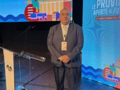 Il presidente Braglia all’assemblea nazionale dell’UPI con Mattarella