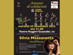 Silvia Mezzanotte ospite a Guastalla dello spettacolo “Armonie di solidarietà”