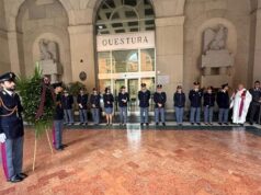 In Questura a Bologna cerimonia di commemorativa dei Caduti della Polizia di Stato