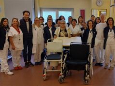 Ringraziamento per la donazione di ausili al Reparto di Medicina fisica e riabilitativa del Santa Maria Nuova