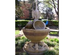 L’oca di Lodesani torna a casa: al via il restauro della fontana nel parco Liberty di Scandiano
