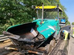 Lavori sulla SP3 Giardini a Stella di Serramazzoni