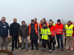 L’ad di Consap Sanasi d’Arpe e il presidente della Provincia Braglia visitano i cantieri dell’alluvione 2023