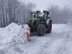 Maltempo, dalle ore 2 di questa notte 30 mezzi spazzaneve in azione in montagna