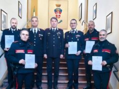 Sei riconoscimenti ai Carabinieri della Compagnia di Imola