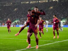 La Roma vince a Glasgow, doppietta Ferguson e 3-0 al Celtic