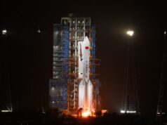 La Cina lancia il razzo Long March-12A Y1, secondo stadio in orbita