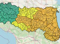 Maltempo: domani allerta arancione per criticità idraulica su tutta la Romagna, il bolognese e il ferrarese, fino alla collina emiliana centrale