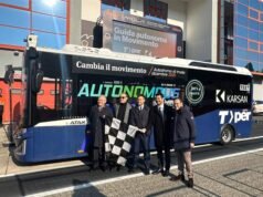 All’Autodromo di Imola, Tper e Karsan hanno testato le funzionalità di un bus a guida autonoma