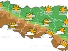 Previsioni meteo Emilia Romagna, sabato 6 dicembre 2025
