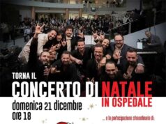 Domenica 21/12 edizione 2025 di “Natale in Ospedale”
