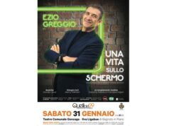“Una vita sullo schermo” con Ezio Greggio, sabato al Teatro di Bagnolo