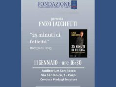 “25 minuti di felicità”, Enzo Iacchetti presenta a Carpi il suo nuovo libro