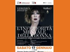 ‘L’inferiorità mentale della donna’ con Veronica Pivetti sabato 17 gennaio all’Astoria di Fiorano Modenese
