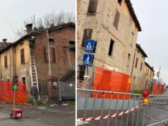 Lunedì parziale demolizione di un fabbricato in via Radici in Piano