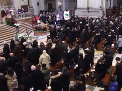 A Bologna chiesa gremita per i funerali di Giovanni Tamburi
