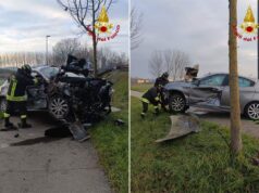Auto fuori strada a San Possidonio: gravi due giovani
