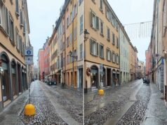 Ridotta l’area pedonale di via Gallucci a Modena
