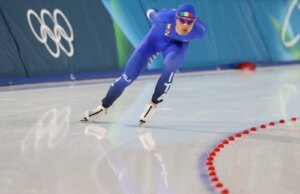 Lorello bronzo nei 5000 uomini di pattinaggio velocità