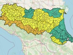 Allerta meteo arancione domani in alcune zone della regione