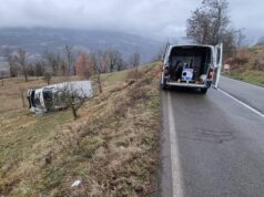 Montecreto, chiude un tratto di SP31 ad Olina