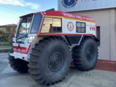 Olimpiadi 2026, inviato a Livigno il super mezzo di soccorso Sherp ma con un solo pilota a combattere contro la neve