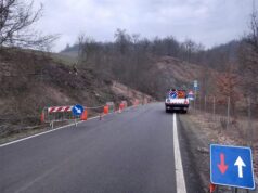 Prignano sulla Secchia, frana sulla Provinciale 19