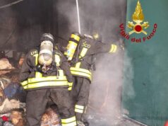 Incendio all’interno di una ditta artigianale di Soliera. Danni contenuti