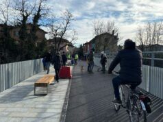 La passerella del Gattaglio riaperta alla circolazione