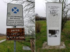 Imbrattata la stele dedicata a Gina Borellini nel Parco della Resistenza di Modena. La condanna dell’ANPI