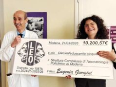 Dal Distretto Leo 108Tb cinque tiralatte in dono per la Neonatologia del Policlinico di Modena