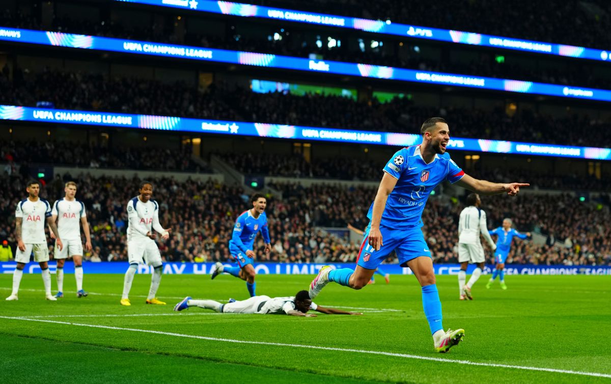 All’Atletico Madrid basta l’andata: ko 3-2 in casa Tottenham ma quarti centrati
