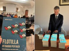 Sabato 28 marzo il parlamentare Arturo Scotto in sala del Consiglio con il suo libro “Flottilla. In viaggio per Gaza”