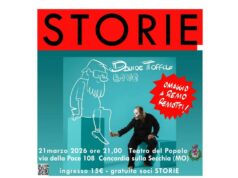 Davide Toffolo porta al Teatro del Popolo di Concordia l’“Omaggio a Remo Remotti”