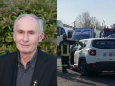 Lutto per la morte di don Piergiorgio Torreggiani, vittima dell’incidente di ieri a Boretto