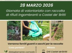 A Castel de’ Britti una mattinata di volontariato dedicata alla cura del territorio