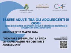 “Giovani e sessualità”: incontro del Centro per le Famiglie, rivolto a genitori ed educatori a Castelnovo Monti