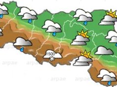 Previsioni meteo Emilia Romagna, sabato 14 marzo 2026