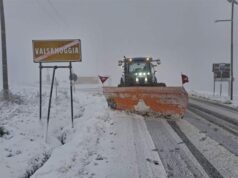 Maltempo, nevica in Appennino: la situazione sulle strade provinciali alle ore 9.30