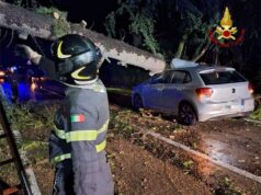 Forte vento in Emilia-Romagna: oltre 100 interventi dei Vigili del Fuoco nella notte