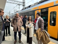 Linea ferroviaria Reggio Emilia-Guastalla, oggi il sopralluogo dell’assessora Priolo e un confronto con gli amministratori locali