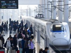 Cina, per la Festa Qingming previsti 90 mln di viaggi in treno