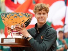 Sinner torna al comando del ranking Atp, Musetti scivola in nona posizione