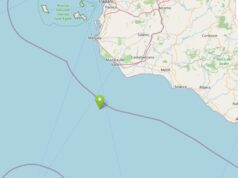 Scossa di magnitudo 3.7 al largo della costa trapanese