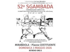 Domenica a Mirandola la 52ª edizione della “Sgambada”