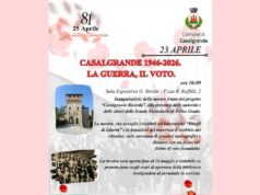 Casalgrande, i bambini portano in piazza il messaggio della pace