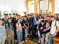 Il Ministro Lollobrigida incontra i ragazzi dell’Istituto tecnico statale “Calvi” di Finale Emilia in visita al Masaf